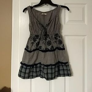 Decree women's top multi print size Medium